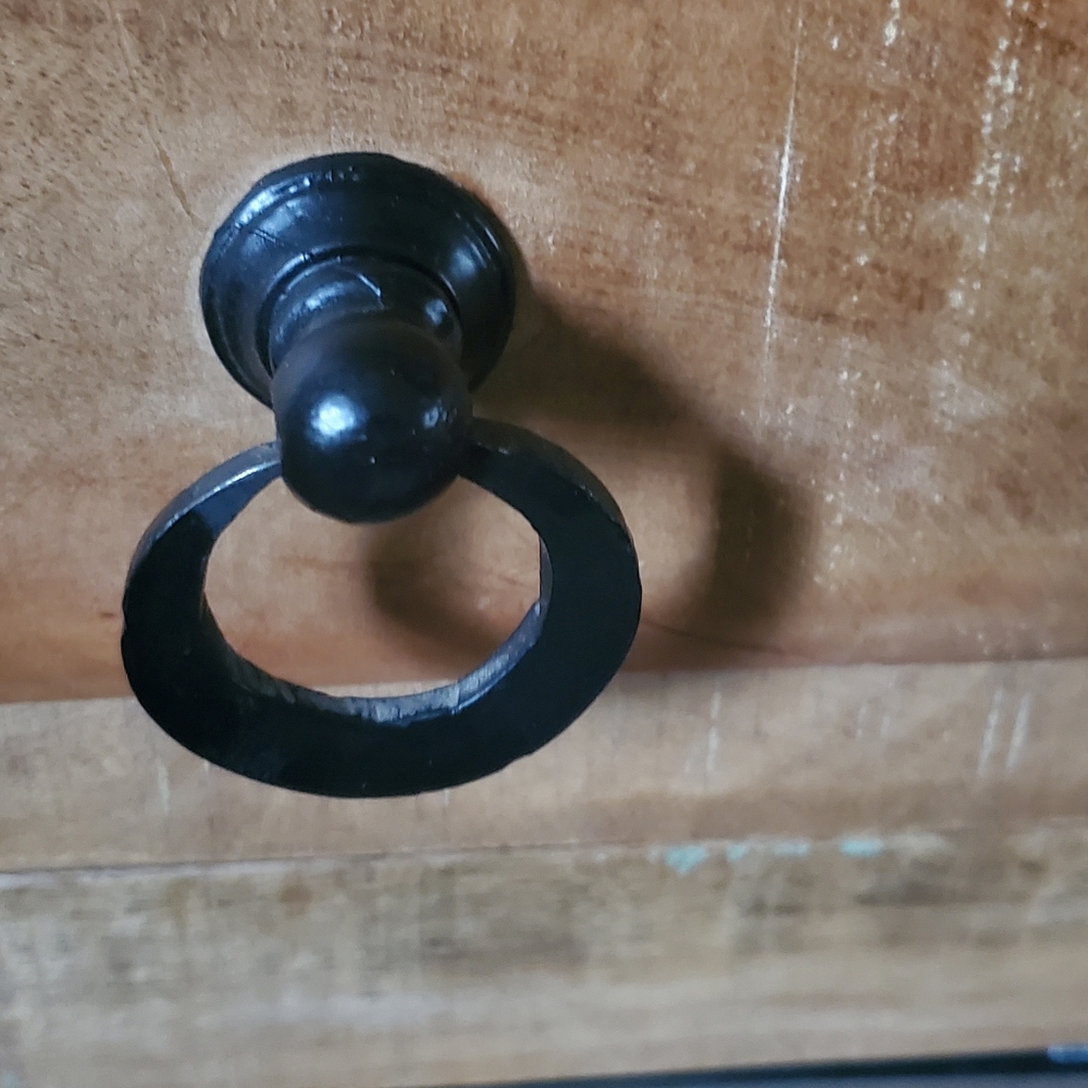 BULL RING IRON FURNITURE HARDWARE